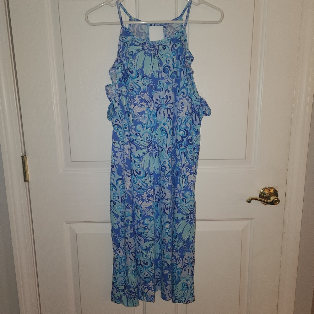 Lilly Pulitzer Large Billie Dress In Suns Out Funs Out